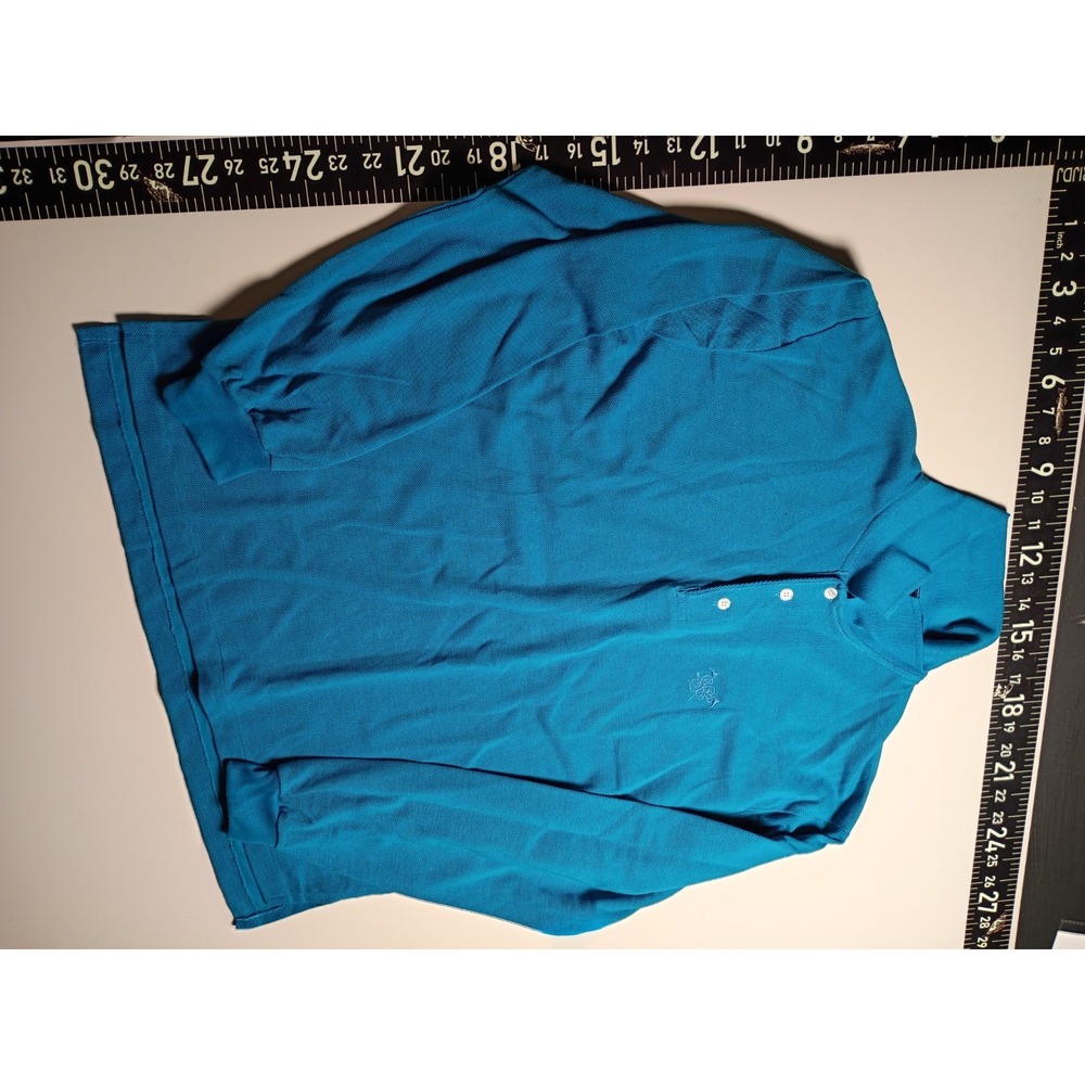 Mens Steeplechase Long Sleeve Polo L